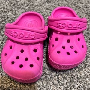Toddler Crocs Pink